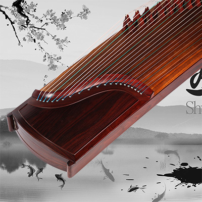 819-AA演奏级小叶紫檀筝